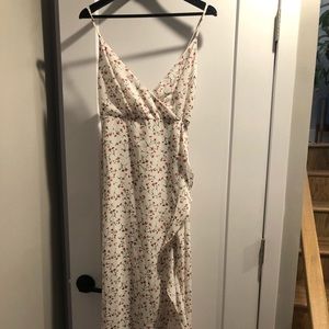 NWT White and floral dress